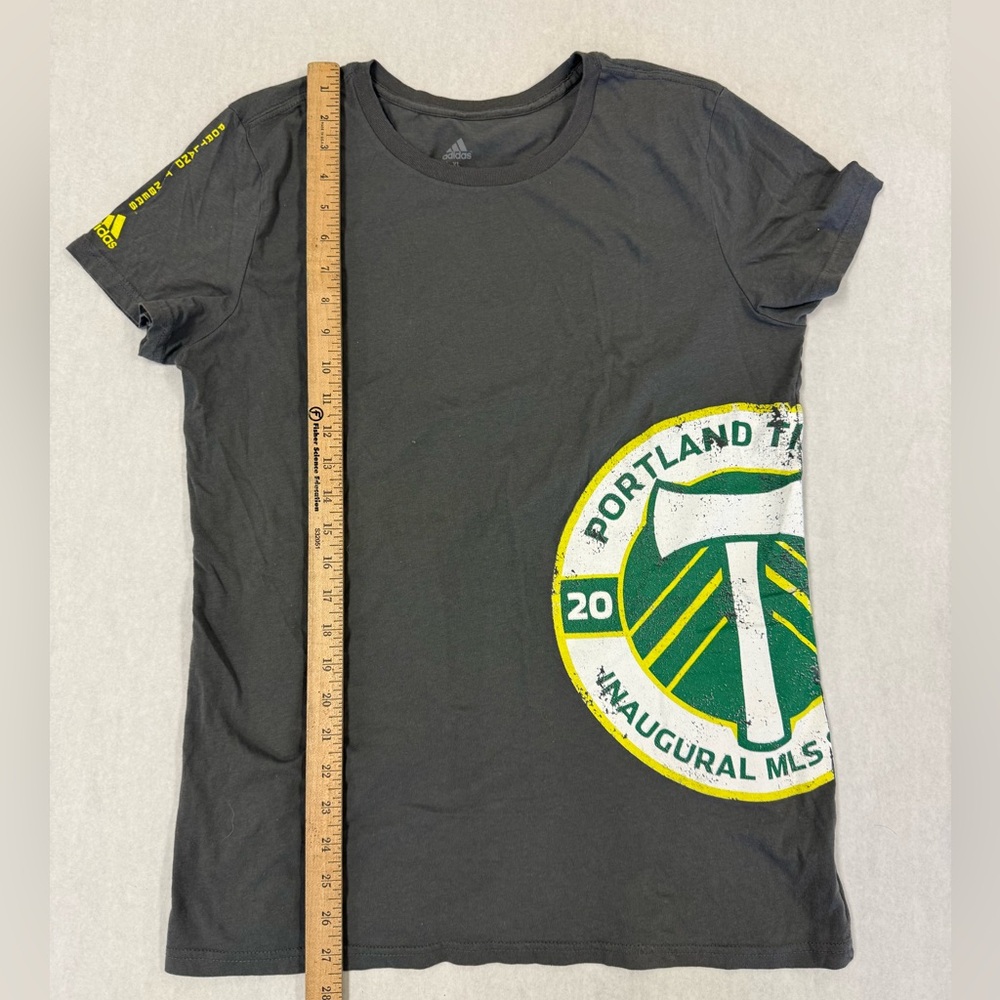 Adidas Women’s  Gray Portland Timbers Inaugural Season Graphic Tee